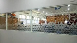 Sticker sandblast