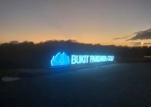 Huruf timbul led akrilik